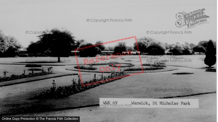 Photo of Warwick, St Nicholas Park c.1960