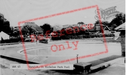 St Nicholas Park Pool c.1960, Warwick