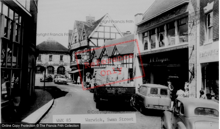 Photo of Warwick, Swan Street c.1965