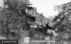 The Castle And River c.1955, Warwick