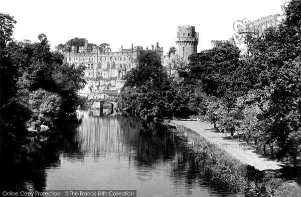 Photo of Warwick, The Castle c.1955