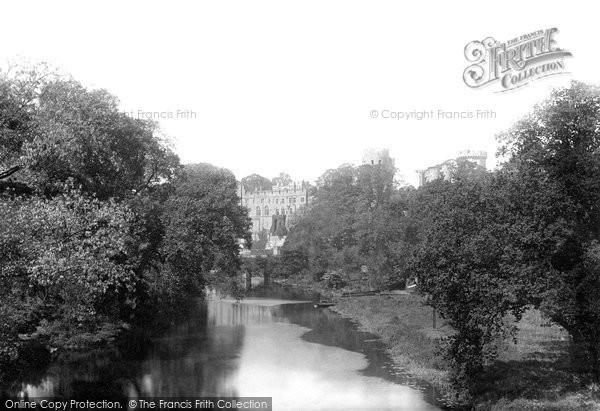 Photo of Warwick, The Castle From The River Avon 1892