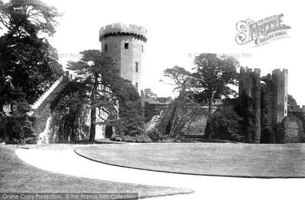 Photo of Warwick, The Castle, In The Courtyard 1892