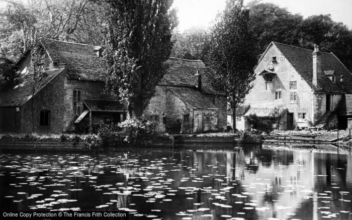 Photo of Warwick, The Mill Pond At Guy's Cliff Mill c.1910