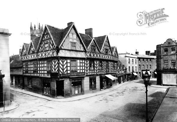 Photo of Warwick, The Shakespeare Restaurant 1892