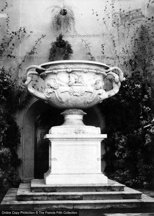 Photo of Warwick, The Warwick Vase c.1900