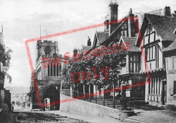 West Gate And Lord Leycester Hospital c.1900, Warwick