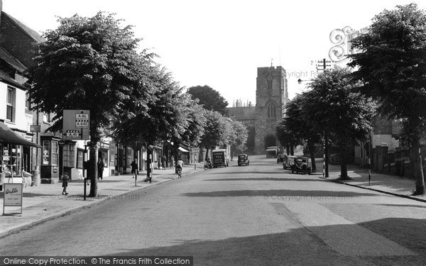 Photo of Warwick, West Street 1952