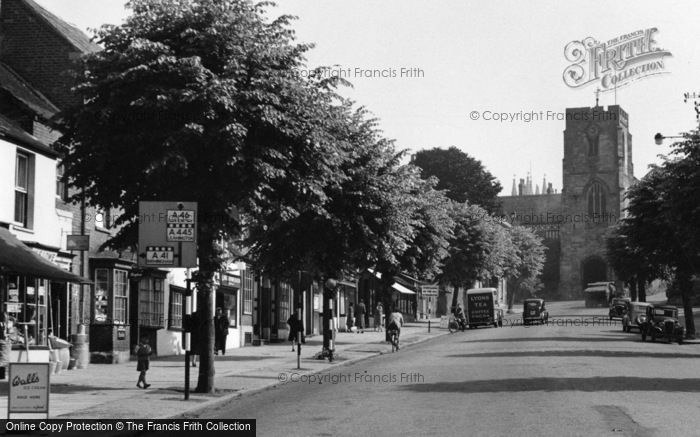 Photo of Warwick, West Street c.1955