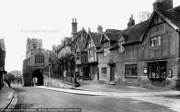 Photo of Warwick, Westgate And The Lord Leycester Hospital 1922