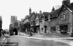 Westgate And The Lord Leycester Hospital 1922, Warwick