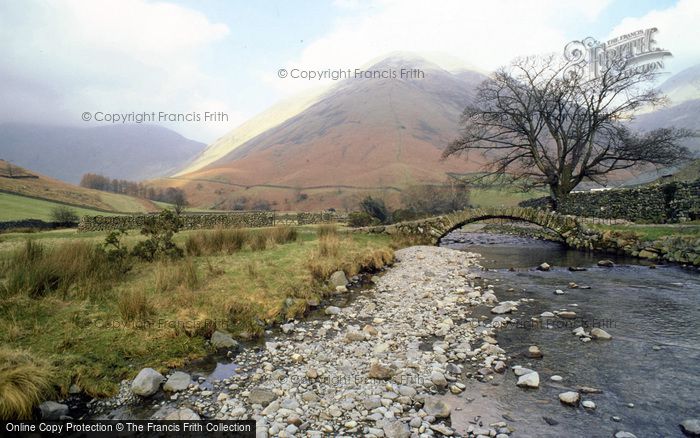 Photo of Wasdale Head, Old Packhorse Bridge, Kirkfell And Mosedale c.1975
