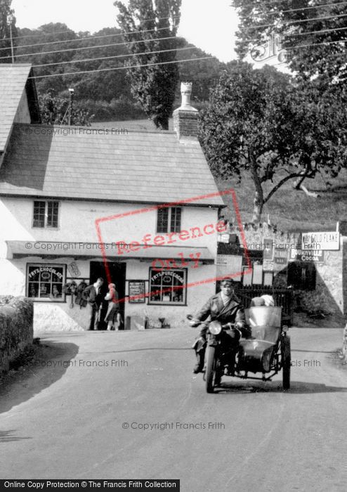 Photo of Washford, A Motorbike And Sidecar 1930