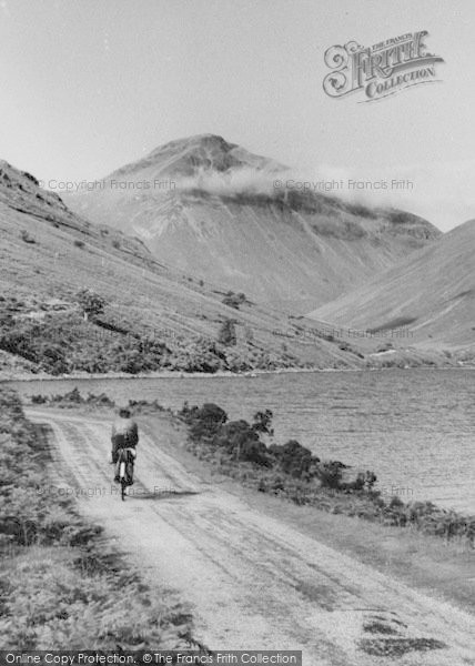 Photo of Wastwater, Cycling Along The Lake c.1960