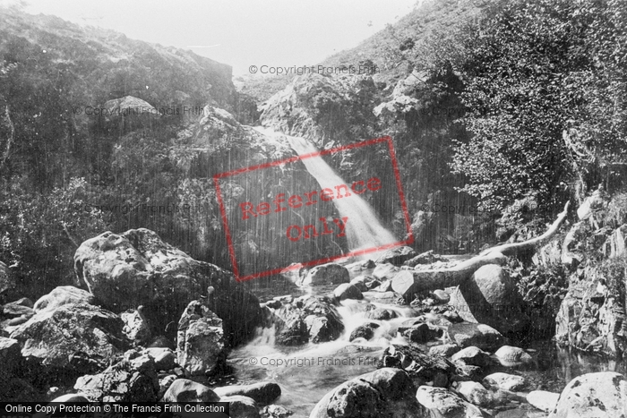 Photo of Wastwater, Mosedale Beck Waterfall 1889