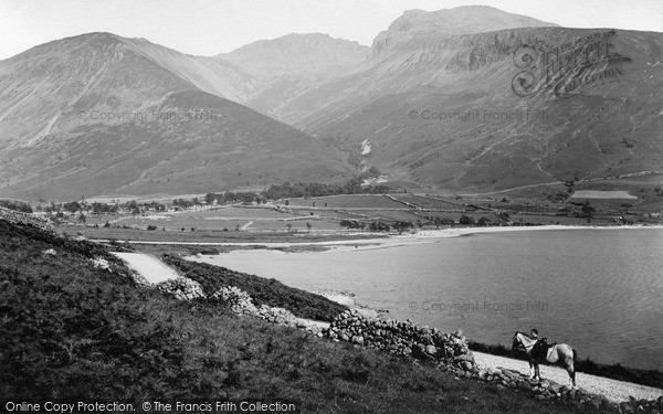 Photo of Wastwater, The Head Of The Lake c.1880