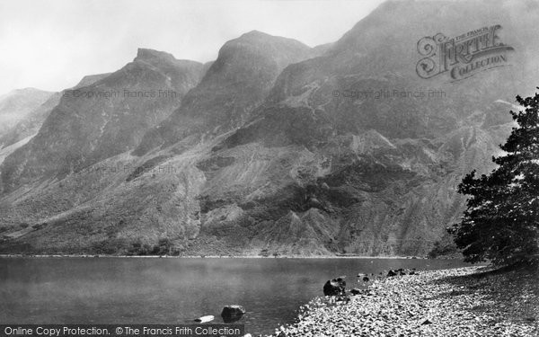 Photo of Wastwater, The Screes  1889