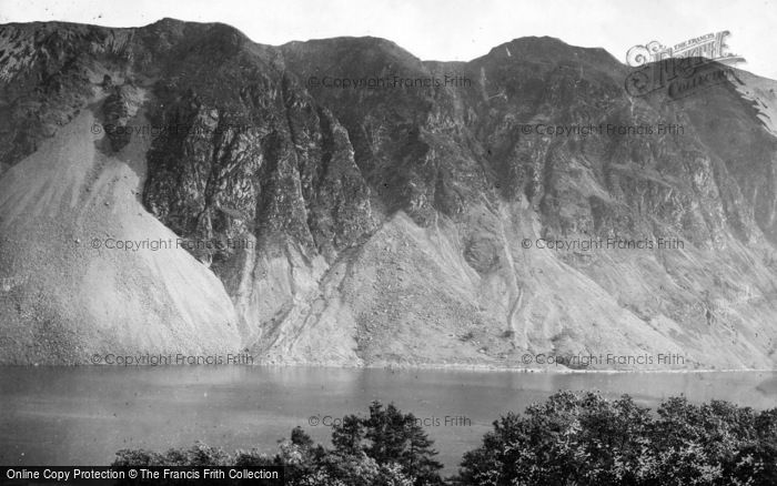 Photo of Wastwater, The Screes c.1880