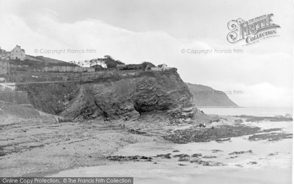 Photo of Watchet, Alabaster Cliff 1923