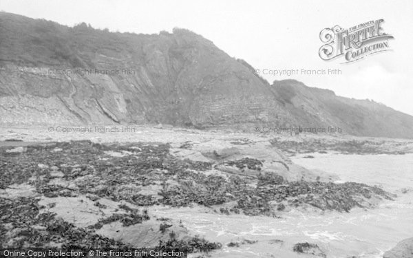Photo of Watchet, Alabaster Cliff 1923