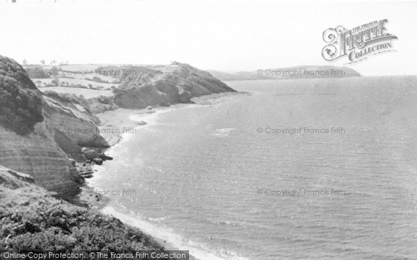 Photo of Watchet, Alabaster Cliffs And Warren Farm 1957