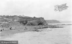 Beach And Cliffs 1906, Watchet
