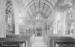 Church Interior 1906, Watchet