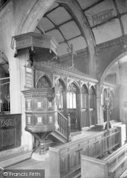 Church Interior 1913, Watchet