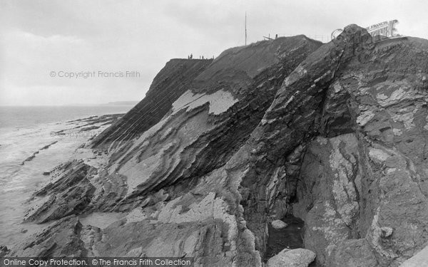 Photo of Watchet, Cliffs 1923