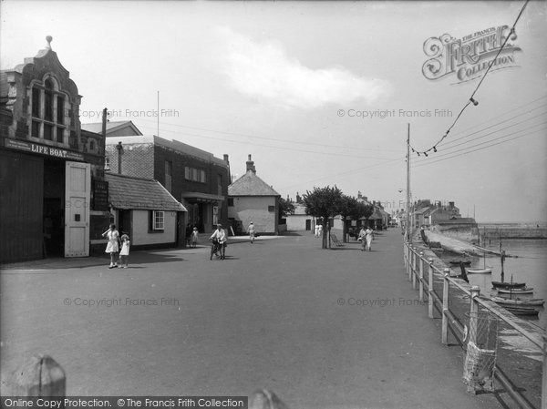 Photo of Watchet, Esplanade And Lifeboat House 1938