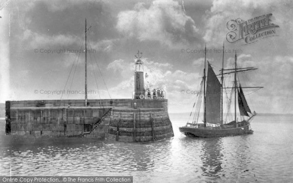 Photo of Watchet, Harbour Lighthouse 1919