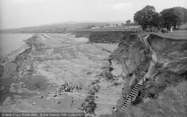 Photo of Watchet, Helwell Bay 1938