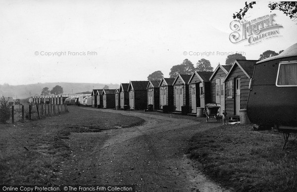 Photo of Watchet, Helwell Bay Holiday Chalets 1949