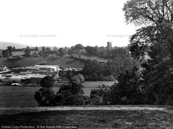 Photo of Watchet, St Decuman's Church And Mills 1923