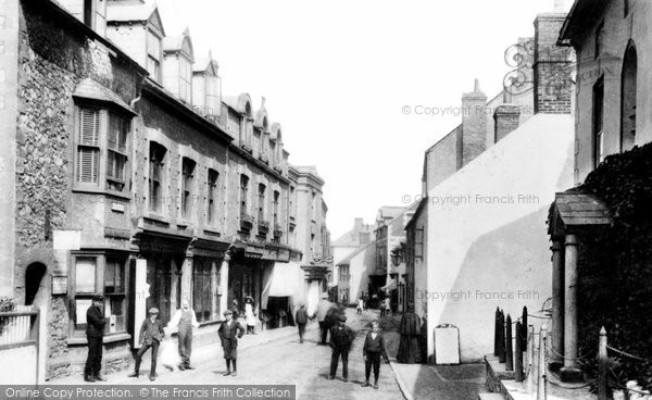 Photo of Watchet, Swain Street 1906