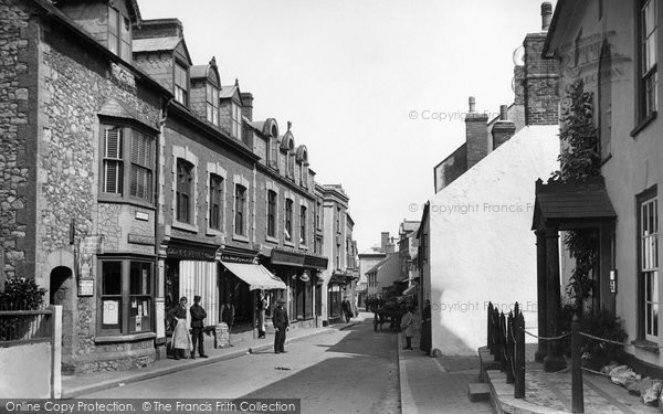 Photo of Watchet, Swain Street 1913