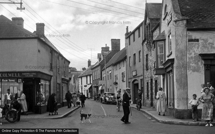 Photo of Watchet, Swain Street 1952