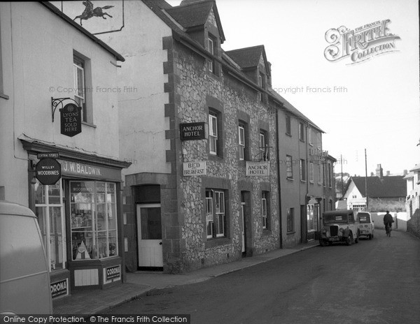 Photo of Watchet, The Anchor Hotel 1957