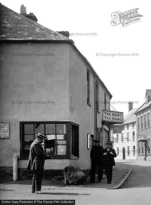 Photo of Watchet, The Dairy Tea Rooms, Swain Street 1913