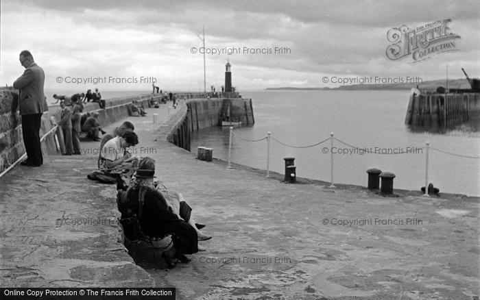 Photo of Watchet, The Harbour 1952