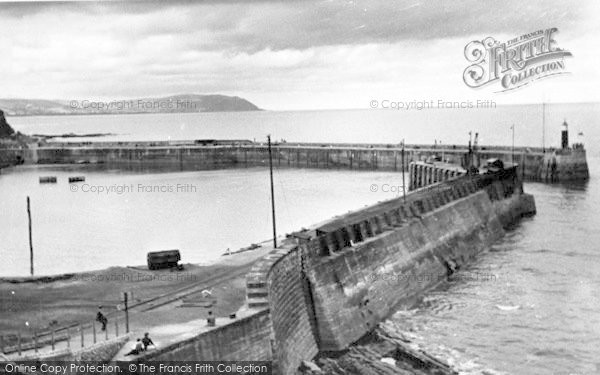 Photo of Watchet, The Harbour 1952