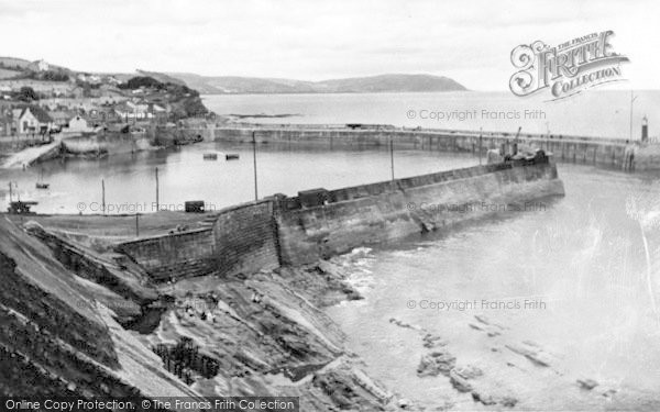Photo of Watchet, The Harbour 1952