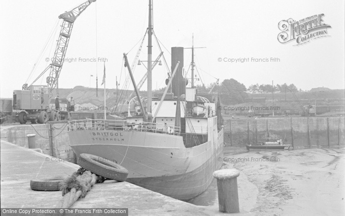 Photo of Watchet, The Harbour 1953