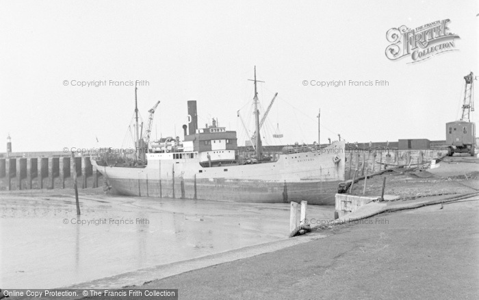 Photo of Watchet, The Harbour 1953
