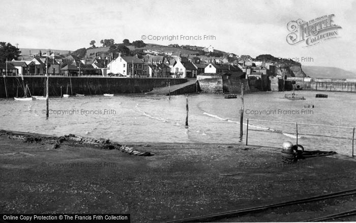 Photo of Watchet, The Harbour c.1950