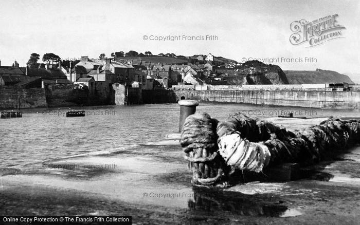 Photo of Watchet, The Harbour c.1950