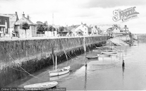 Photo of Watchet, The Promenade And Harbour 1952