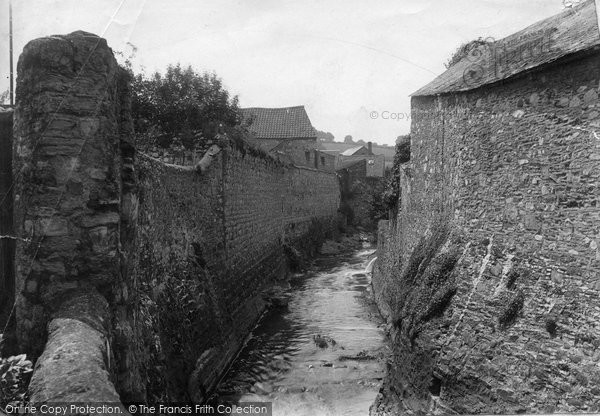 Photo of Watchet, The River Washford 1913