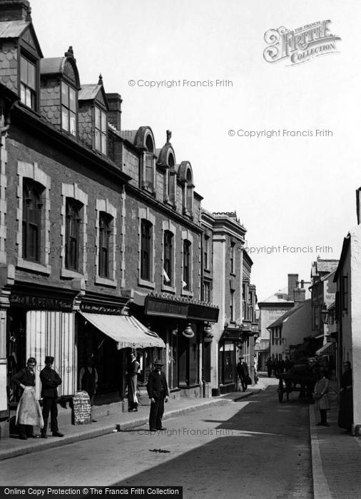 Photo of Watchet, Townsfolk On Swain Street 1913