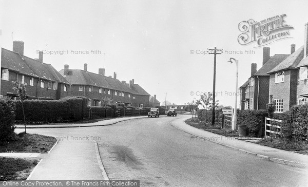 Photo of Watchfield, Folly Crescent c.1950